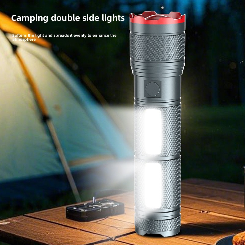 7200mAh 하이라이트 손전등 COB 사이드 라이트  - Outdoor Camping Lighting 리뷰 및 가격