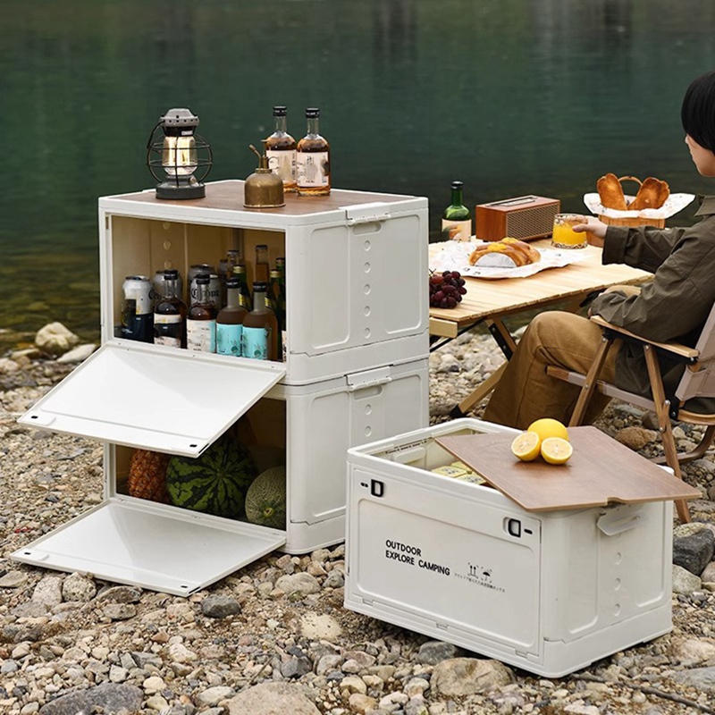 야외 캠핑 접이식 관광 테이블 수납 상자 자동차 수납  - Outdoor Camping Folding Table 리뷰 및 가격
