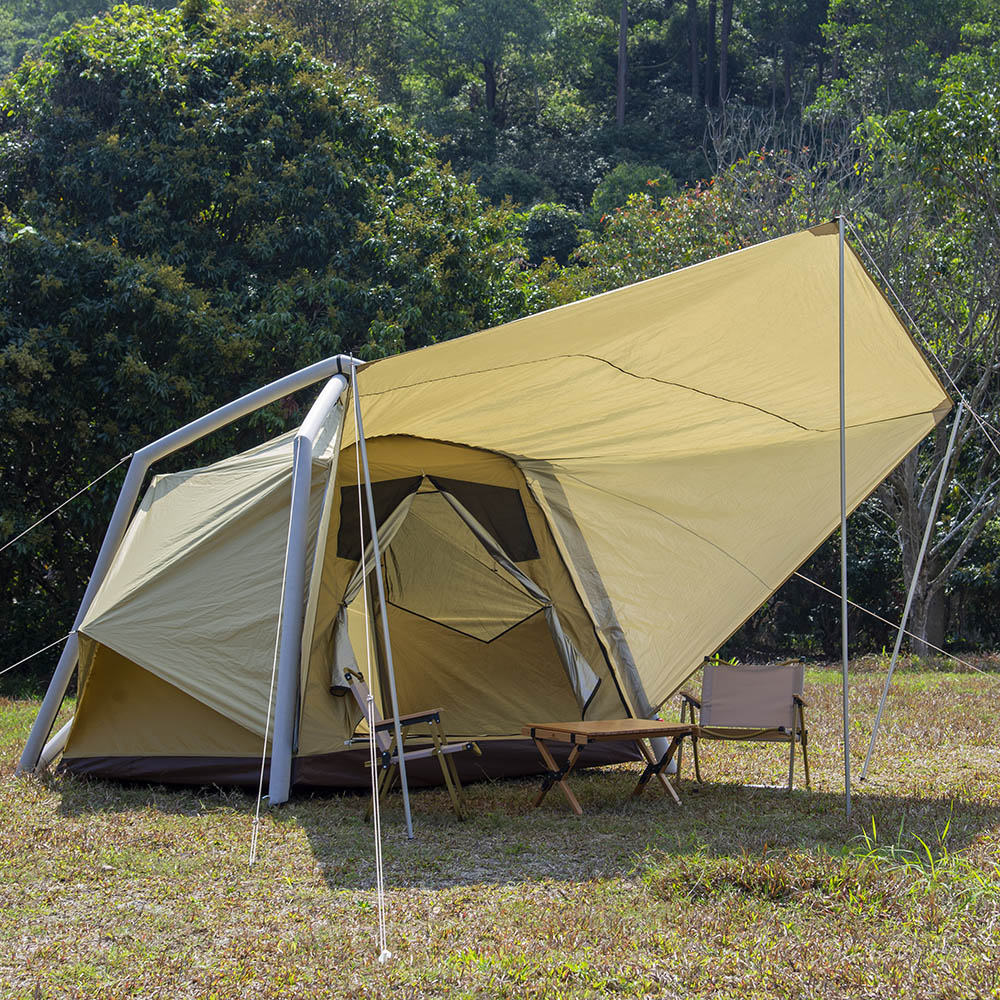 초경량 블랙 캠핑 텐트, 빠른 자동 개방 2-in-1  - Outdoor Camping Lighting 리뷰 및 가격