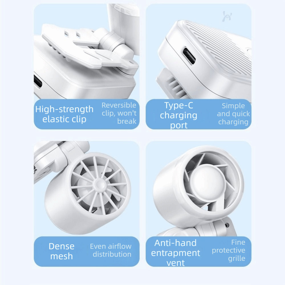 경량 휴대용 모자 클립 팬 3단 속도 조절 가능 충전식 - Outdoor Camping Misting Fan 리뷰 및 가격