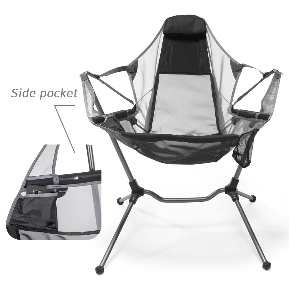 휴대용 알루미늄 접이식 비치 리클라이너 경량 야외 스윙 - Outdoor Camping Rocking Chair 리뷰 및 가격