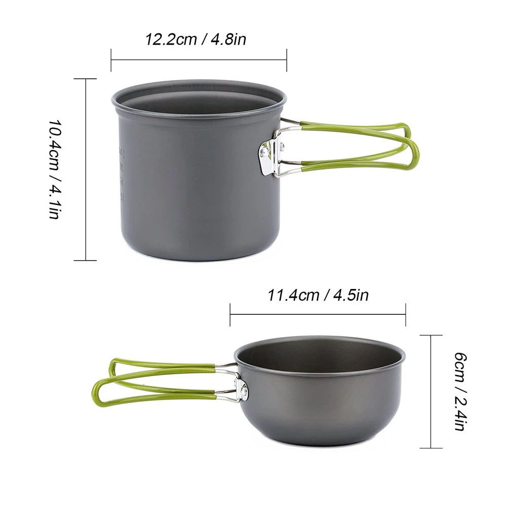 스토브가있는 캠핑 조리기구 키트 야외 요리 세트 야외  - Outdoor Camping Cooking Equipment 리뷰 및 가격