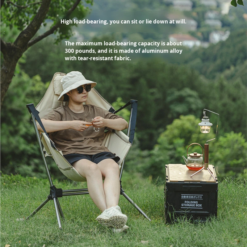 야외 접이식 흔들의자/스윙체어 캠핑 휴식 점심시간 휴대 - Outdoor Camping Rocking Chair 리뷰 및 가격