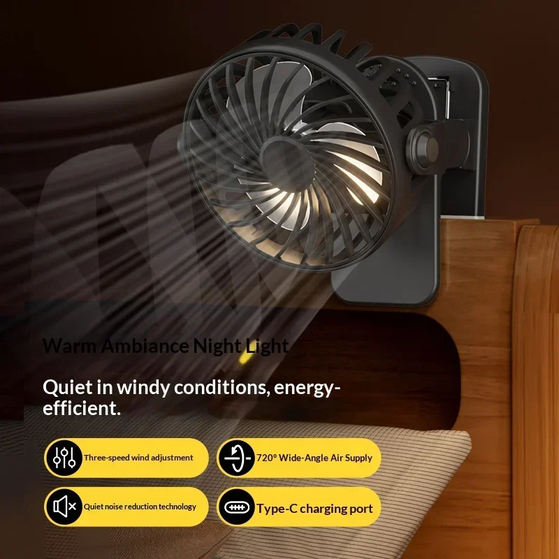 휴대용 미니 쿨러 팬 USB 충전식 720 ° 회전식  - Outdoor Camping Misting Fan 리뷰 및 가격