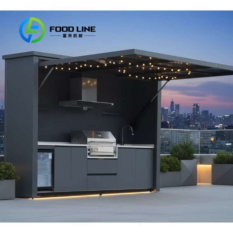 맞춤형 고급 야외 캠핑 주방 박스 스마트 바베큐 포드  - Outdoor Camping Kitchen Setup 리뷰 및 가격